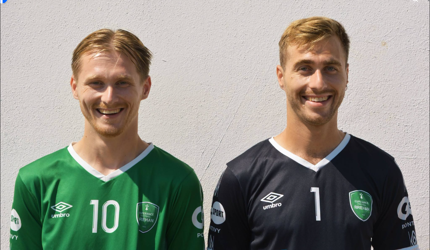 Alan et Benoît Jouan sous le maillot de l'Espérance